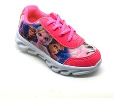 Tênis Infantil Menina Personagem Frozen Luz Led que Pisca