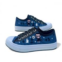 Tênis Infantil Menina Personagem Wandinha Azul Original Star Chic Tênis Infantil Menina Personagem Wandinha Azul Original Star Chic