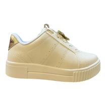 Tenis Infantil Menina Pink Cats Casual Amarração Conforto Plataforma Borboleta V5803 Branco Tenis Infantil Menina Pink Cats Casual Amarração Conforto Plataforma Borboleta V5803 Branco
