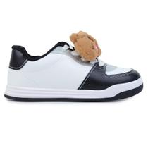 Tênis Infantil Meninas Molekinha London Branco - 2500 Tênis Infantil Meninas Molekinha London Branco - 2500