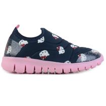 Tênis Infantil Meninas Novopé Hello Kitty Azul - 1004 Tênis Infantil Meninas Novopé Hello Kitty Azul - 1004