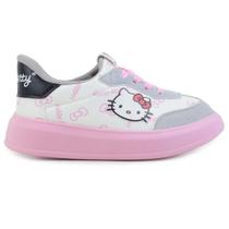 Tênis Infantil Meninas Novopé Hello Kitty Branco - 9804 Tênis Infantil Meninas Novopé Hello Kitty Branco - 9804