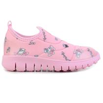 Tênis Infantil Meninas Novopé Hello Kitty Melody Rosa - 1004 Tênis Infantil Meninas Novopé Hello Kitty Melody Rosa - 1004