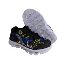 Tênis Infantil Menino Batman Lançamento Confortável Novidade