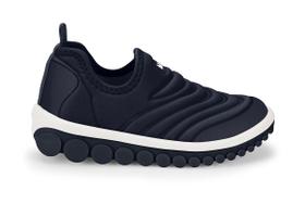 Tênis Infantil Menino Bibi Roller 2.0 Marinho Branco Escolar -