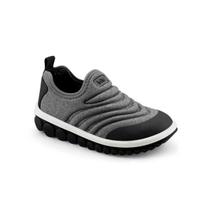 Tênis Infantil Menino Bibi Roller 2.0 Mescla Preto Prático -