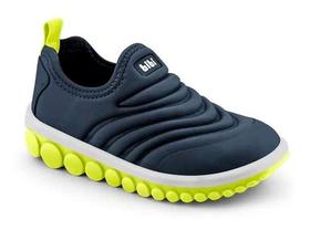 Tênis Infantil Menino Bibi Roller 2.0 Naval Amarelo Flúor - Tênis Infantil Menino Bibi Roller 2.0 Naval Amarelo Flúor -