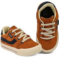 Tênis Infantil Menino Casual Cano Baixo Caramelo Conforto Escolar Mzkid Tênis Infantil Menino Casual Cano Baixo Caramelo Conforto Escolar Mzkid