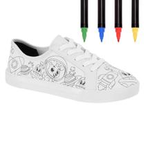 Tenis Infantil Menino Colorir Personalizar Molekinho 2875100 Tenis Infantil Menino Colorir Personalizar Molekinho 2875100