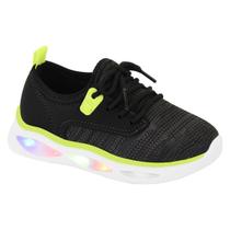 Tenis Infantil Menino Com Luz Led Luzinha Molekinho 2620.113