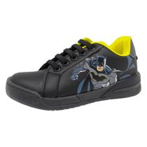 Tenis Infantil Menino Conforto Estilo Casual Via Vip Batman