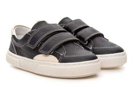 Tênis infantil menino couro original Gambo