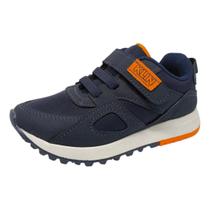Tenis Infantil Menino Fácil Calce Conforto Leveza Klin Walk