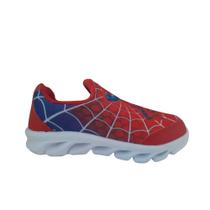 Tênis Infantil Menino Homem Aranha com Led Modelo Slip Tênis Infantil Menino Homem Aranha com Led Modelo Slip