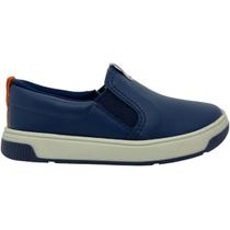 Tênis Infantil Menino Iate Slip On Casual Dia a Dia Escola Passeio Calce Fácil Kidy 117-0290