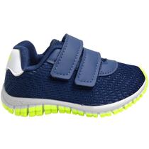 Tênis Infantil Menino Jogging Running Flex Tech Kidy 164-0312 Tênis Infantil Menino Jogging Running Flex Tech Kidy 164-0312