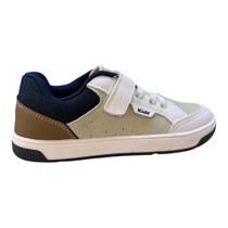 Tenis Infantil Menino Kidy Conforto Casual Calce Fácil Autocolante 32910211050 Branco