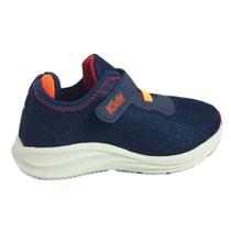 Tênis Infantil Menino Kidy Energy Baby Respi-Tec Marinho E Vermelho