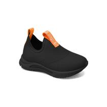 Tênis Infantil Menino Klin New Sport Preto/Laranja