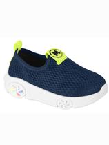 Tenis Infantil Menino Led Carrinho Slip On Molekinho 2632100