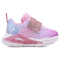 Tenis infantil menino menina arannha stitch mini pè leed mp 2410