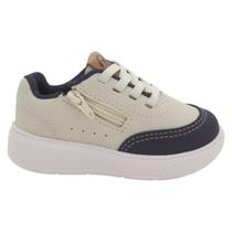 Tênis Infantil Menino Molekinho 2631.121 - Off White Tênis Infantil Menino Molekinho 2631.121 - Off White