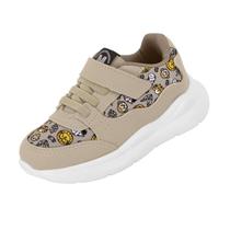 Tênis Infantil Menino Molekinho Animais Floter- Multi Areia- Areia