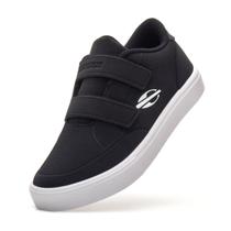 Tênis Infantil Menino Mormaii Original Leve Macio Fecho Adesivo Preto/Branco Tênis Infantil Menino Mormaii Original Leve Macio Fecho Adesivo Preto/Branco