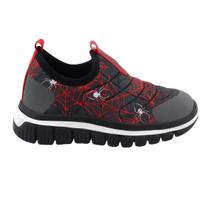 Tênis Infantil Menino Novopé 99001016 Spider Cinza/ Preto Tênis Infantil Menino Novopé 99001016 Spider Cinza/ Preto