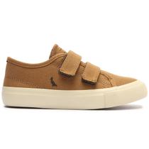 Tênis Infantil Menino Reserva Mini Classic Camel Lançamento