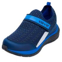 Tênis Infantil Menino Slip On Calce Fácil Via Vip Vv9500