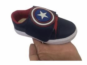 Tênis infantil meninos capitão América Tênis infantil meninos capitão América