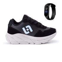 Tenis Infantil Meninos Jogger Escolar Casual Camurça + Relogio Tenis Infantil Meninos Jogger Escolar Casual Camurça + Relogio