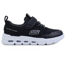 Tênis Infantil Meninos Skechers Glide Step Preto - 4041 Tênis Infantil Meninos Skechers Glide Step Preto - 4041