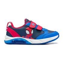 Tenis Infantil Meninos Spidey Led Conforto Marvel - Azul - 2 Tenis Infantil Meninos Spidey Led Conforto Marvel - Azul - 2