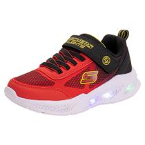 Tênis infantil meteor ligths krendox skechers 401495l