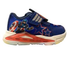 Tênis infantil Mini-pé América - Marinho com LED