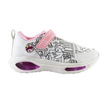 Tênis Infantil Minipé Com Led Colorir + Canetinha Luizinha MP2516 Tênis Infantil Minipé Com Led Colorir + Canetinha Luizinha MP2516