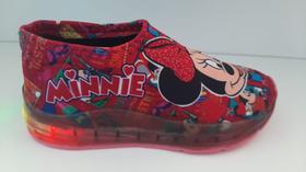 Tênis Infantil Minnie Slip-On com LED Tênis Infantil Minnie Slip-On com LED