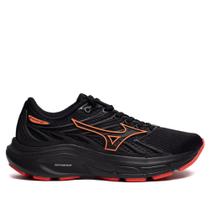Tênis Infantil Mizuno Jet 8 Softierfoam Preto/Salmão Tênis Infantil Mizuno Jet 8 Softierfoam Preto/Salmão