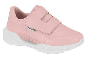 Tênis Infantil Molekinha Escolar Ajustavel Napa Calce Fácil