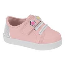 Tenis Infantil Molekinha Estrela Gliter Calce Facil 2118.581