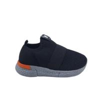 Tenis infantil molekinho - 2609131 - preto / laranja / cinza - 24