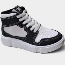 Tênis Infantil Molekinho Casual Logo Menino - Branco e Preto - 29 Tênis Infantil Molekinho Casual Logo Menino - Branco e Preto - 29