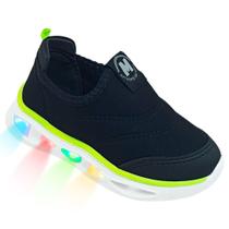 Tênis Infantil Molekinho Lycra Meninos Neoplex LED Tênis Infantil Molekinho Lycra Meninos Neoplex LED