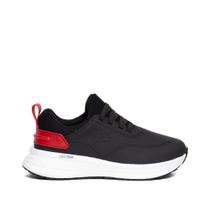Tênis Infantil Molekinho Napa Preto/Branco