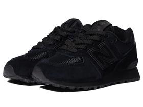 Tênis Infantil New Balance 574 V1 70s Racing com Cadarço Preto