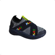 tenis infantil novo pé confortavel elastano flexivel 80001068