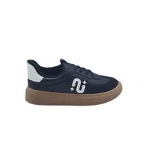 Tenis infantil novope - 98001142 - preto / branco - 30