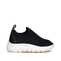 Tênis Infantil Novopé Flexível Glitter Preto/Branco/Pink Tênis Infantil Novopé Flexível Glitter Preto/Branco/Pink